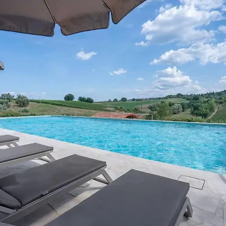 Apartment Melaiolo Modern With Pool, Montaione, Toscana Montaione